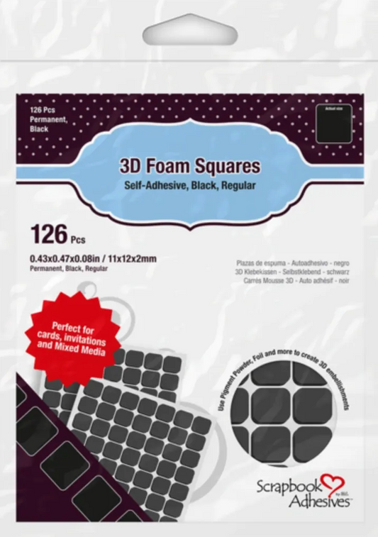 3D Foam Squares - Regular