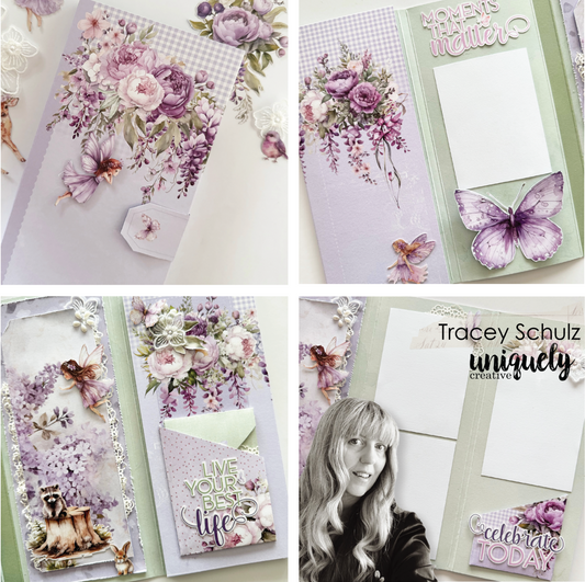 Serenity Slimline Fold-out Folio Album Kit