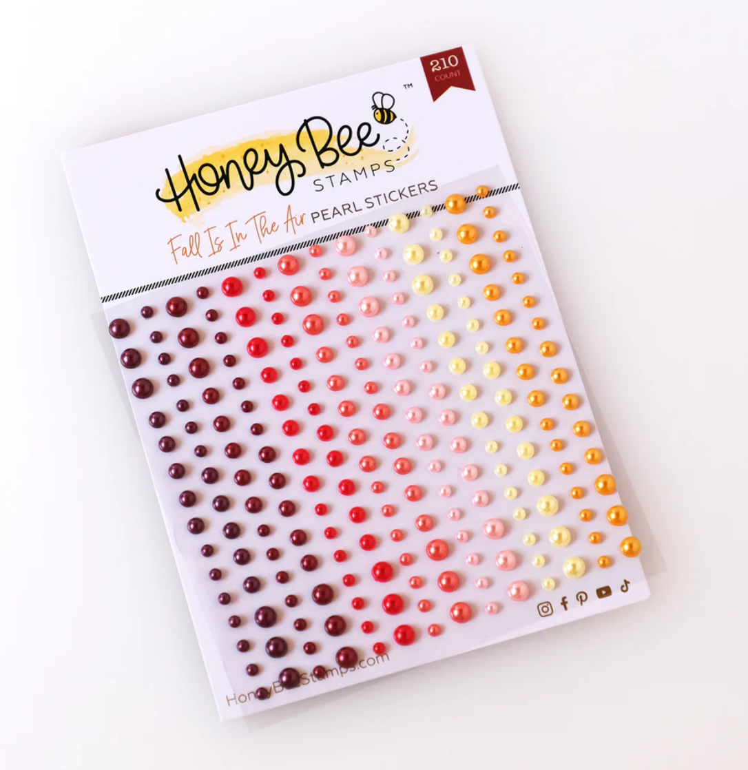 Fall is in the Air Pearl Stickers