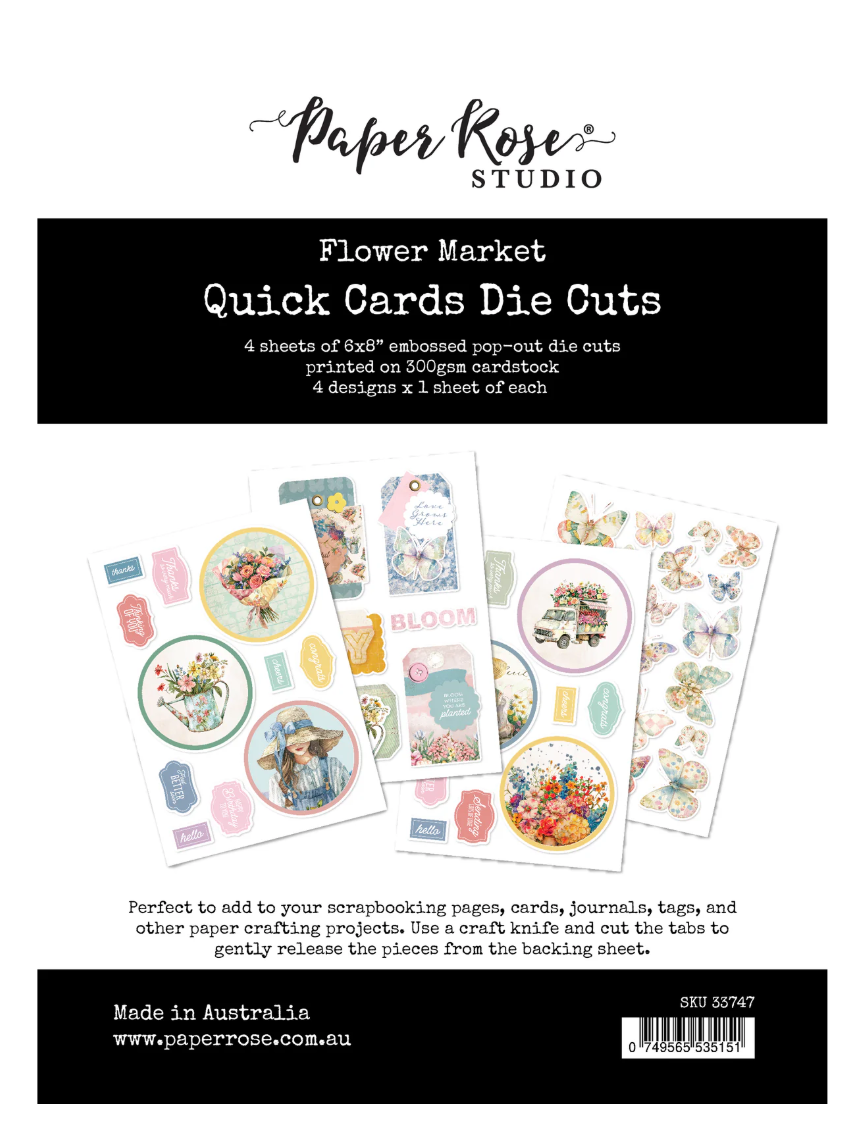 Flower Shoppe Quick Cards Die Cuts