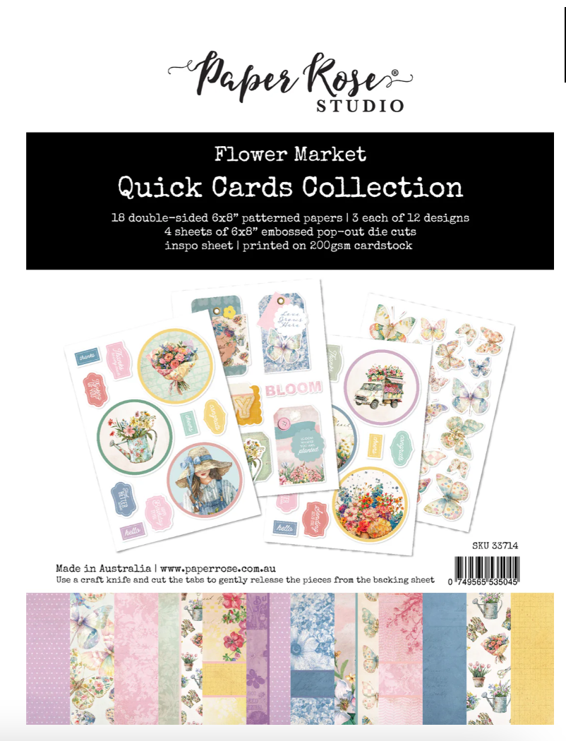 Flower Market Quick Cards Collection