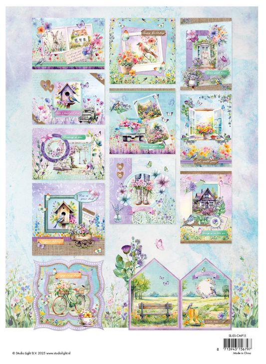 SL Card Making Pad Spring Serenade Essentials