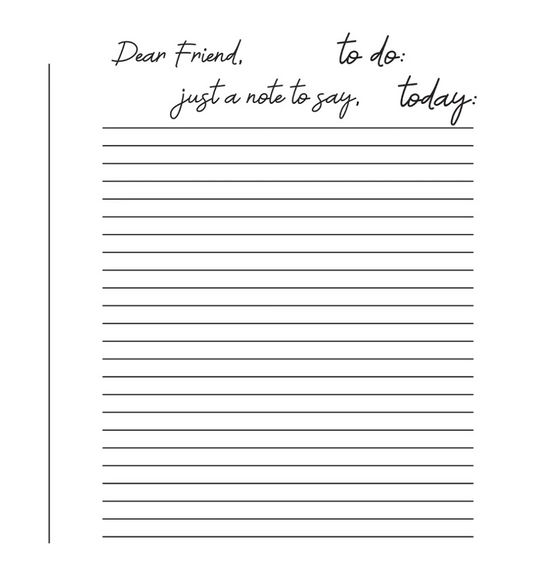 Take Note Registration Press Plates