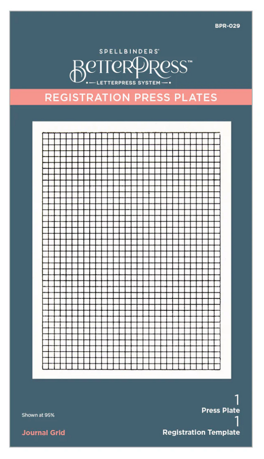 Journal Grid Registration BetterPress Plates