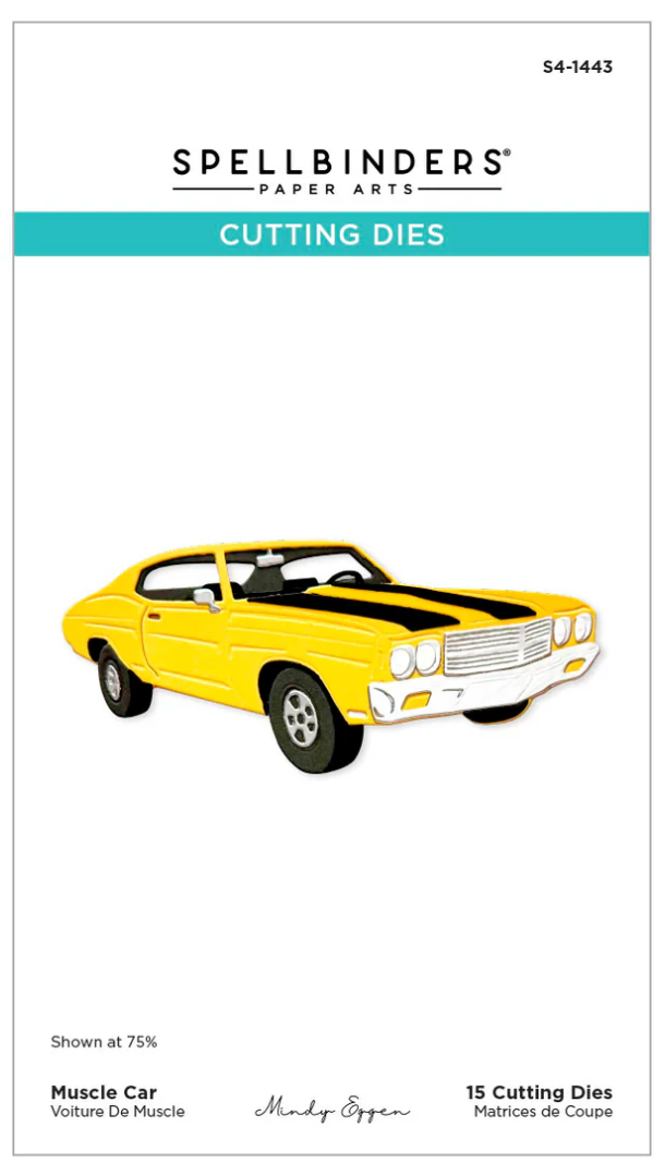 Muscle Car Etched Dies