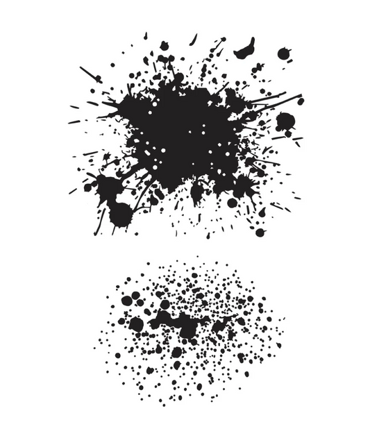 Splatters BetterPress Plate