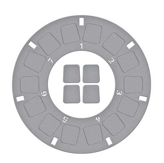 Reel Color Etched Dies