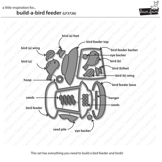 Build-A-Bird Feeder Die Set