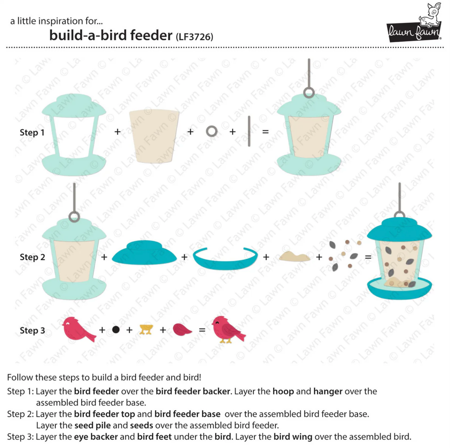 Build-A-Bird Feeder Die Set