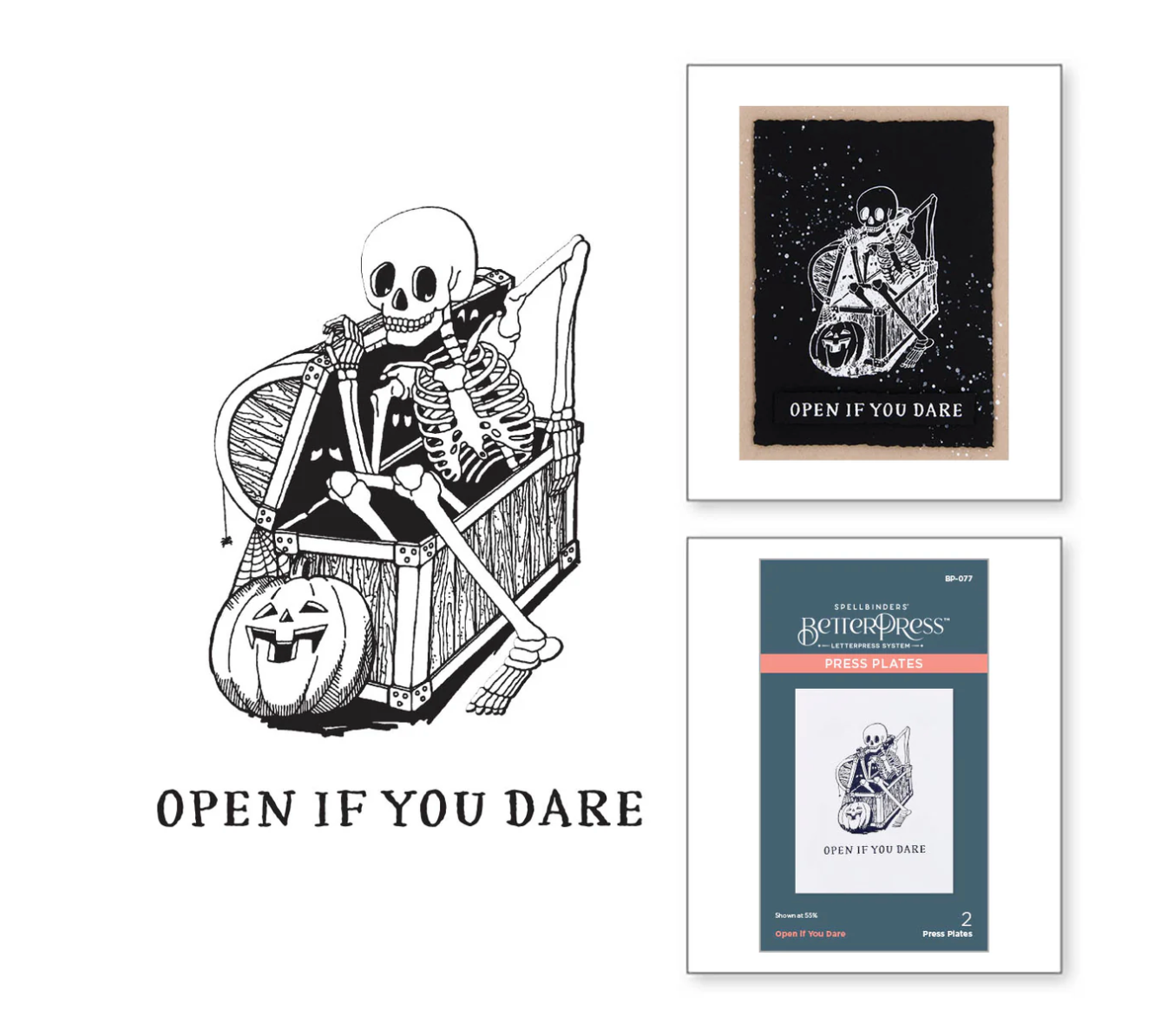Open if You Dare Press Plates