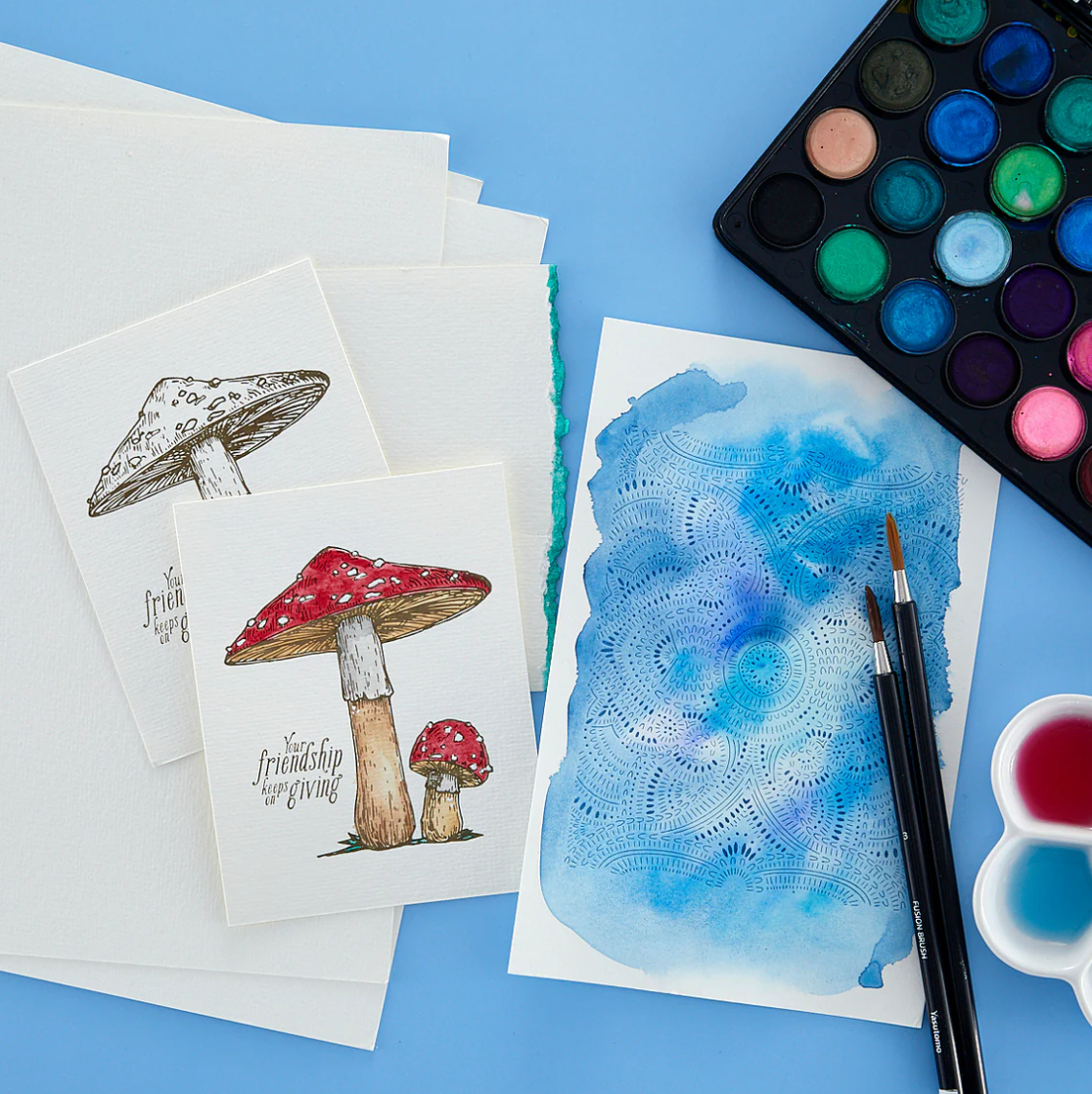 8.5" x 11" Watercolor Cardstock - 10 pack