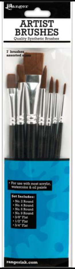 Ranger Artist Brushes 7/Pkg