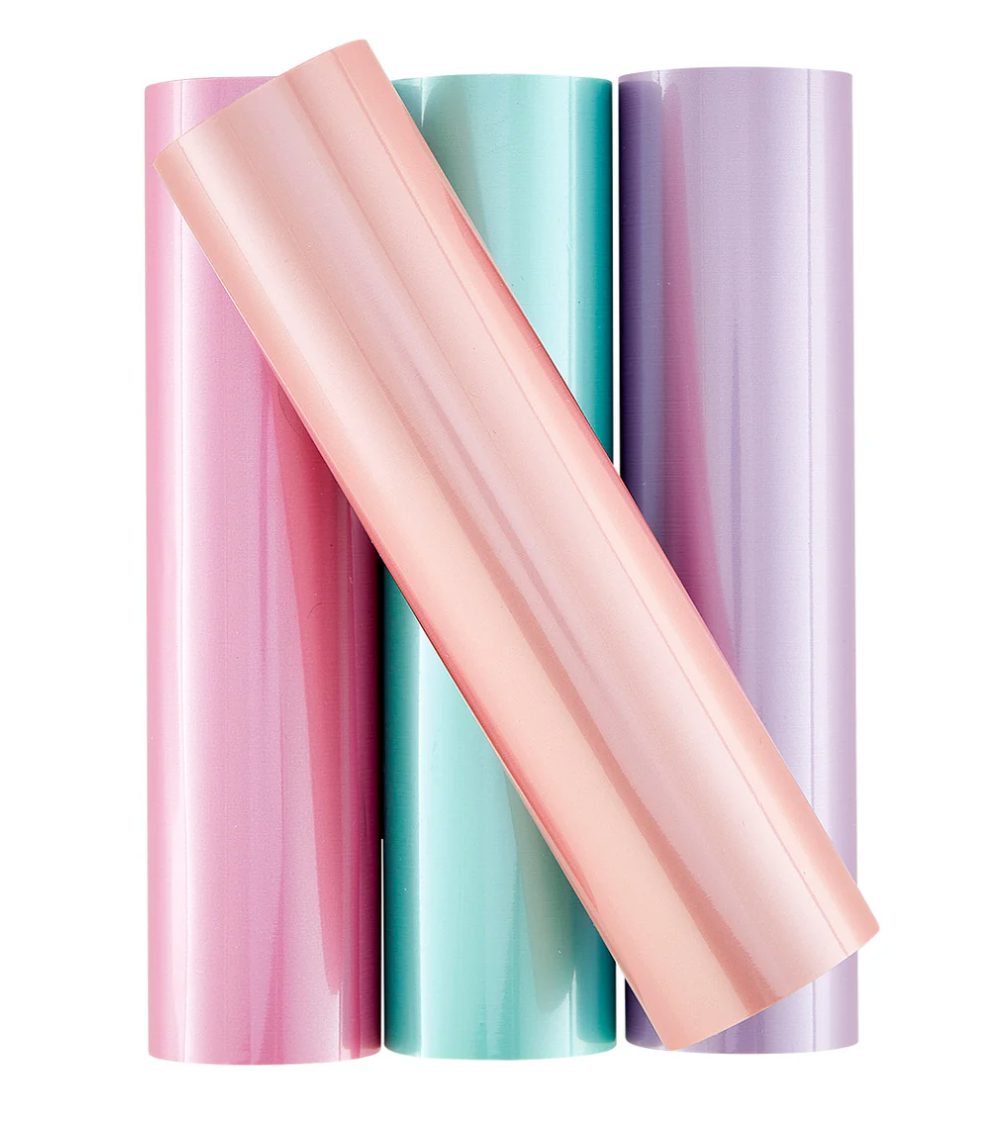 Glimmer Hot Foil Rolls Variety 4-Pack Satin Pastels