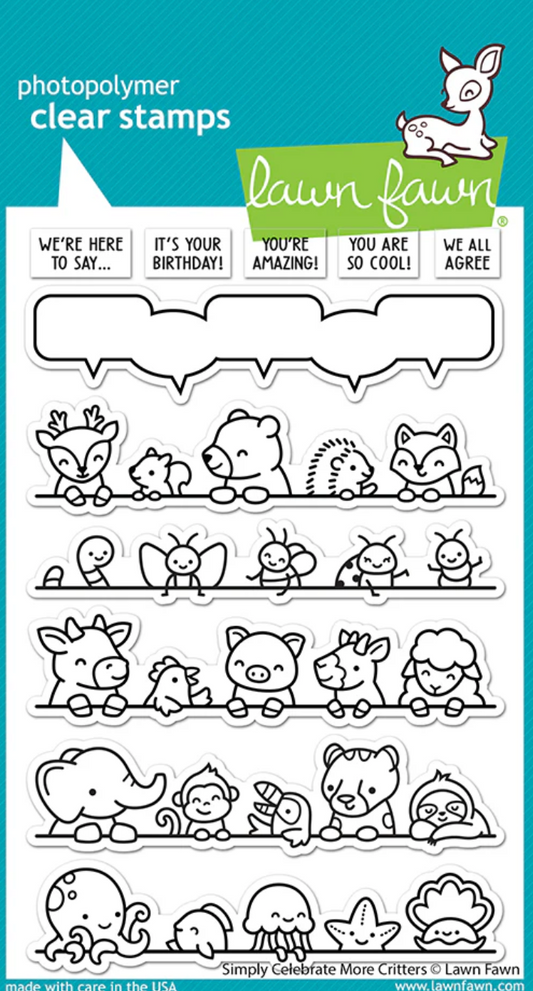 Simply Celebrate More Critters Stamp & Die Bundle