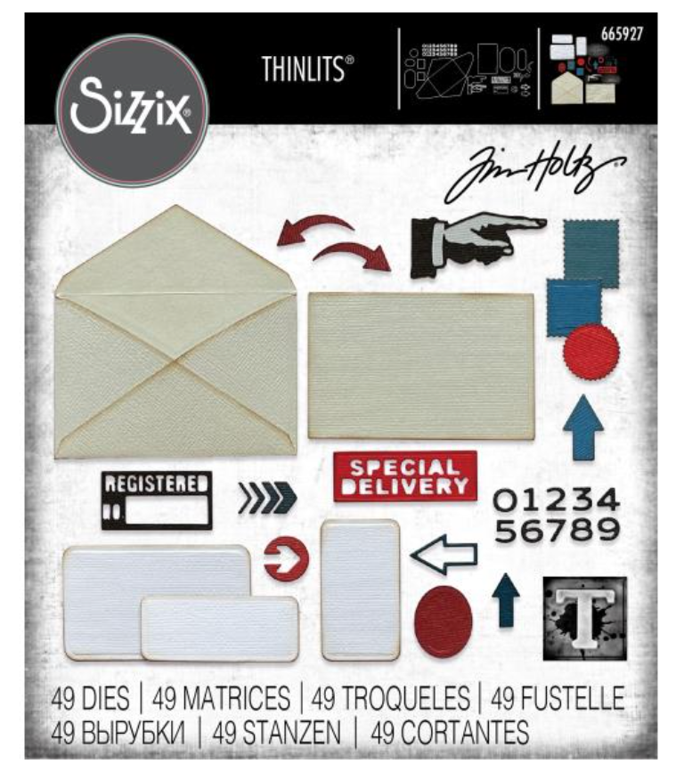 Tim Holtz Postale Die Set