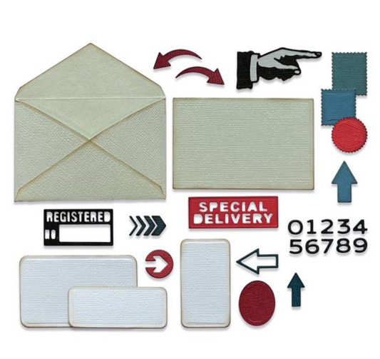 Tim Holtz Postale Die Set