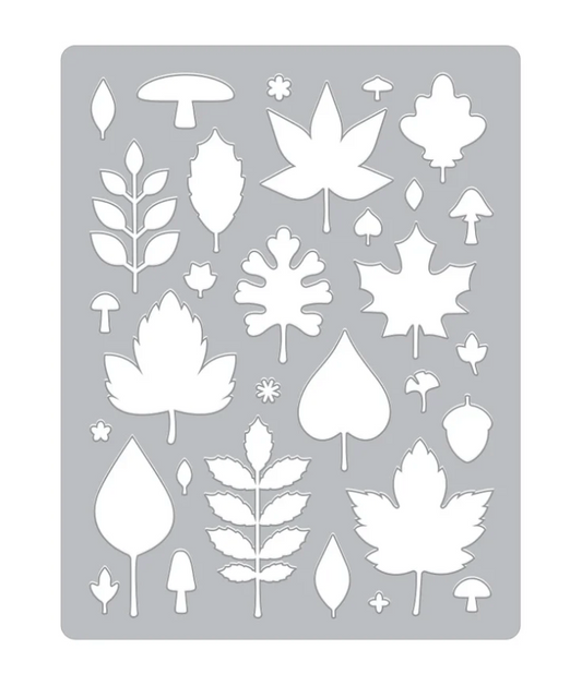 Fall Pattern Cover Plate Die & Stamp Bundle