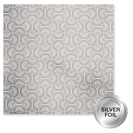 Wedding Joy Foil Silver 6x6 Paper Collection