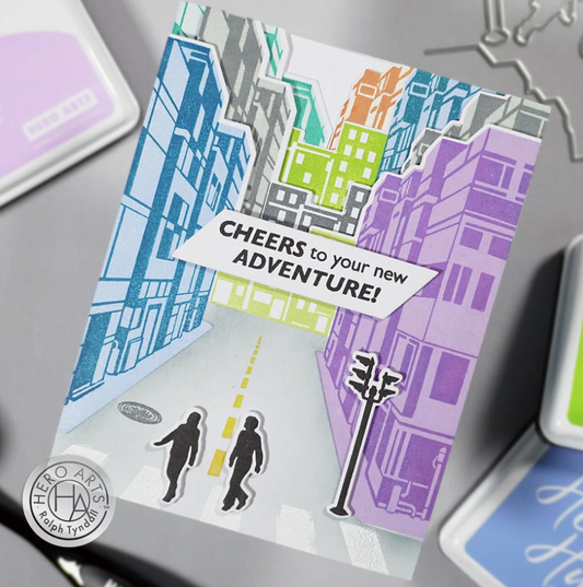 Hero Arts Street-view HeroScape Stamps & Dies Bundle