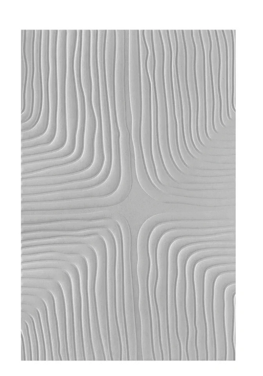 Lined Corners 3D Embossing Folder