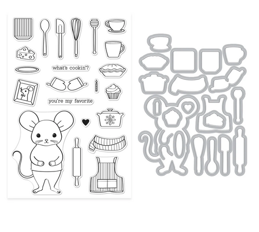 What's Cookin'? Stamp & Cut Set