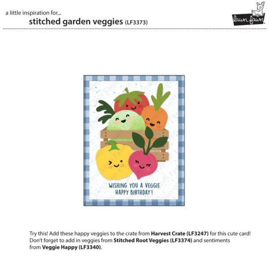 Stitched Garden Veggies