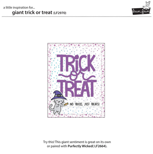 Giant Trick or Treat Die