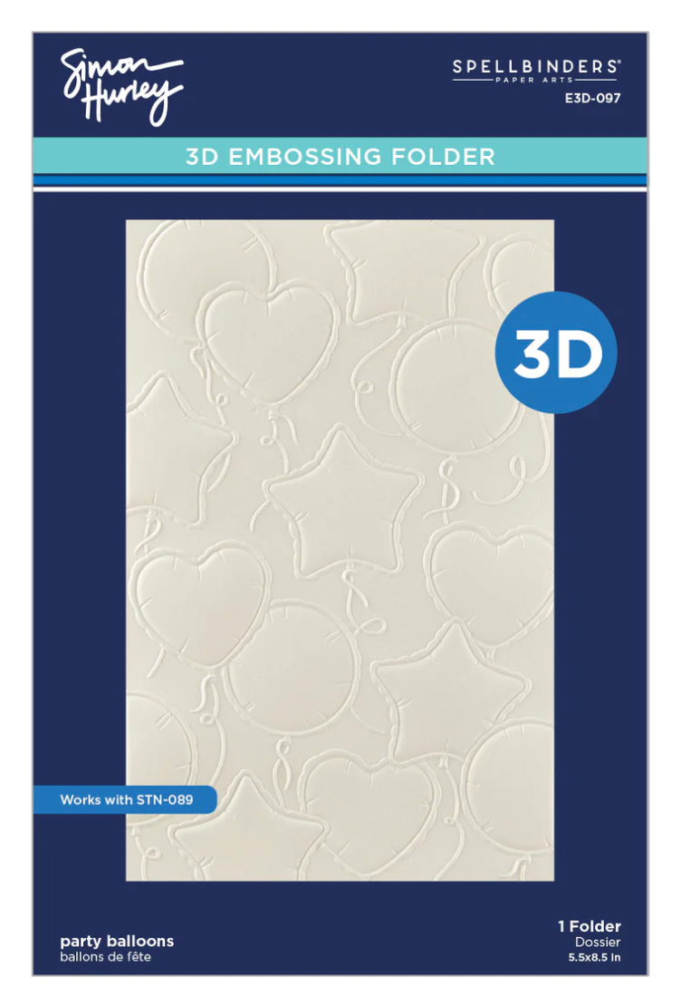 Spellbinders Party Balloons Card Kit