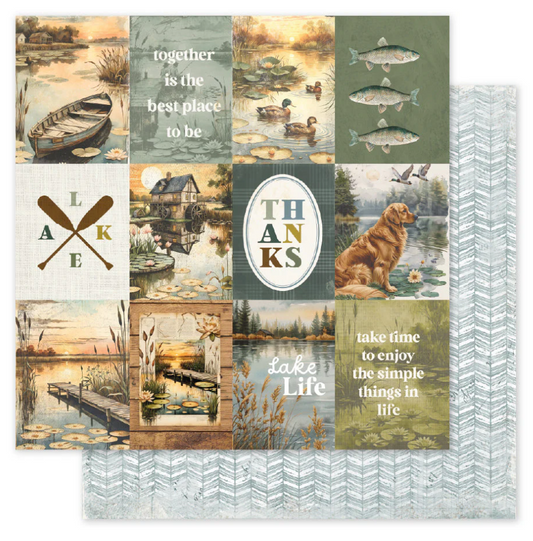 Lakeside Memories 12x12 Paper Collection