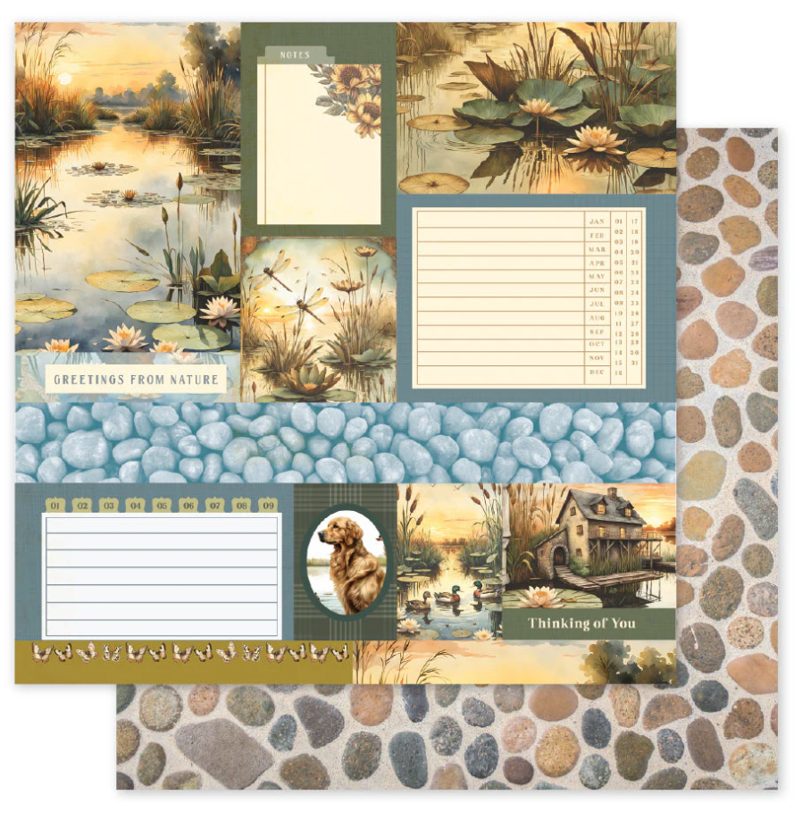 Lakeside Memories 12x12 Paper Collection