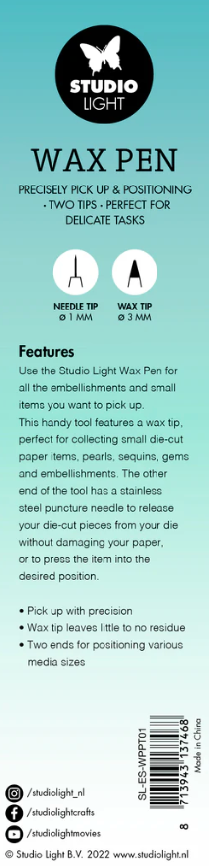 SL Wax Pen Pick-Up Tool Essential Tools