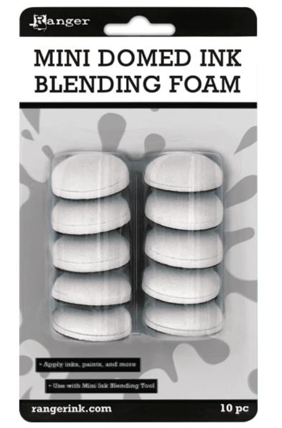 Ranger Mini Domed Ink Blending Foams 10/Pkg