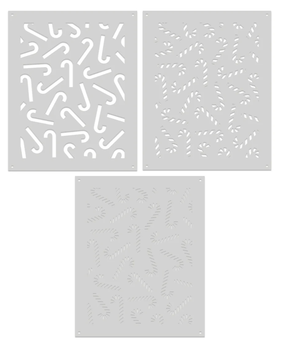 Hero Arts Candy Cane Toss Up Stencil