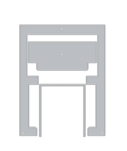 Hero Arts Big Mouth Slider Etched Dies