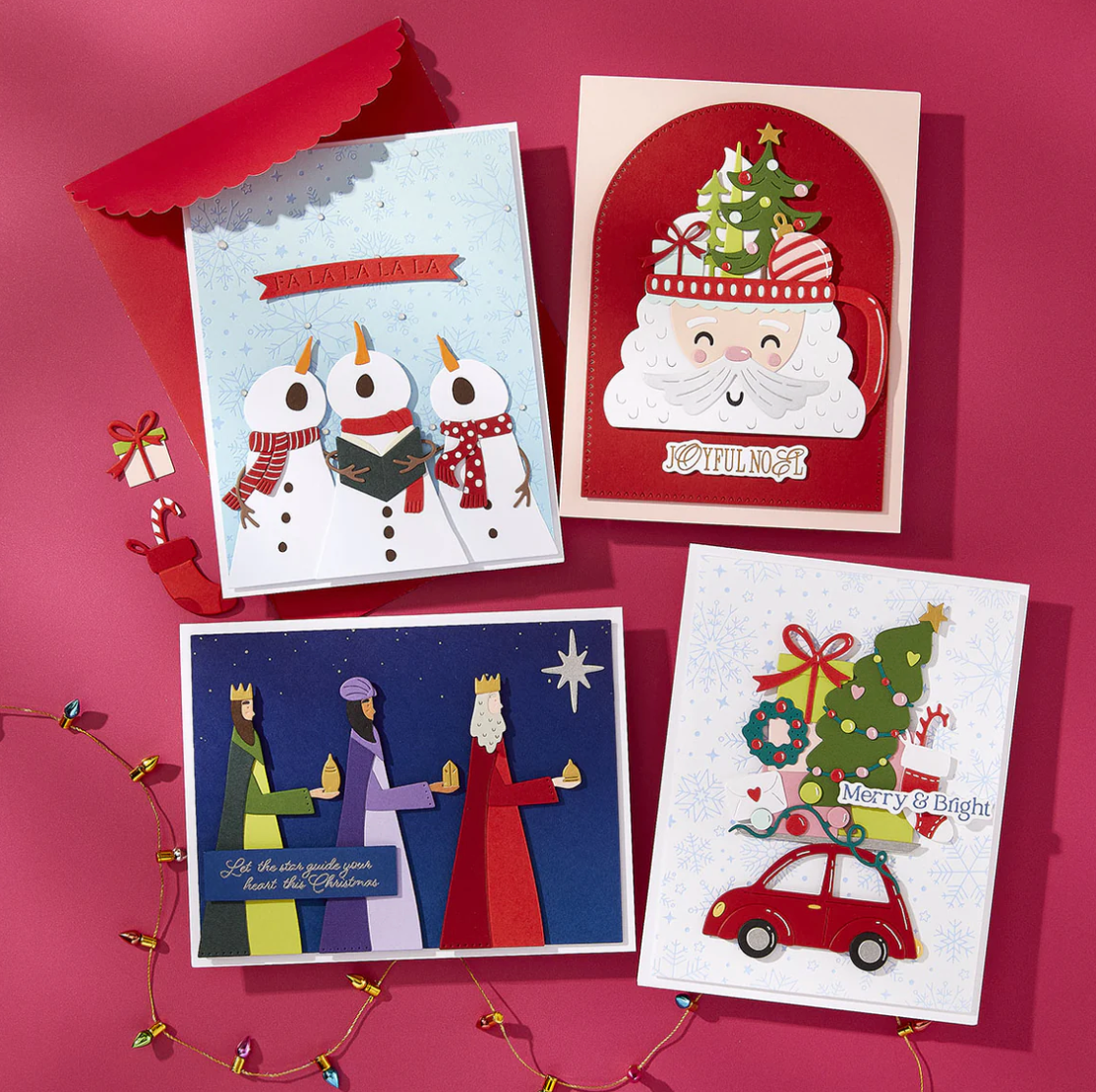 Merry Messages Plate & Die Set