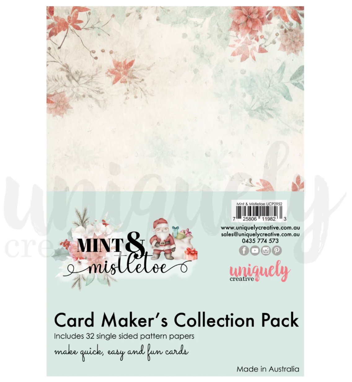 6x8 Mint & Mistletoe Card Maker's Bundle