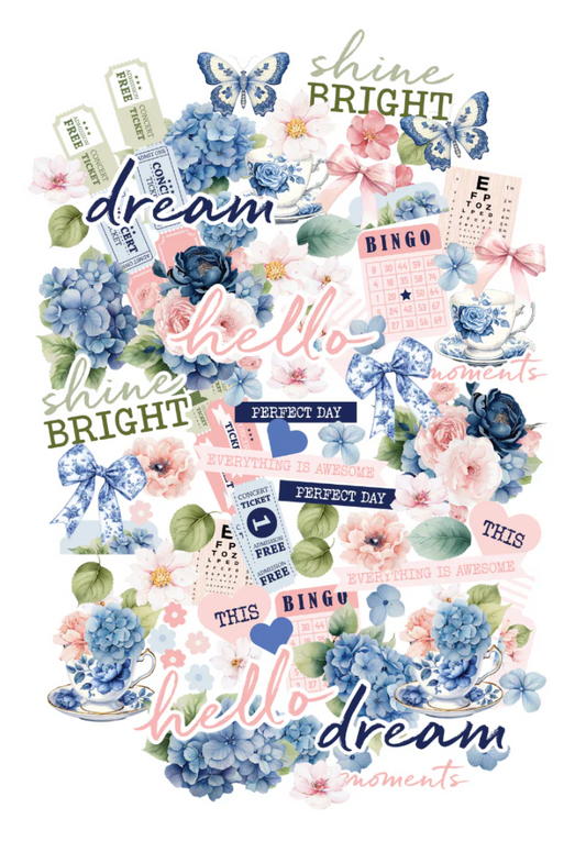 Indigo Bloom 12 x 12 Collection Bundle