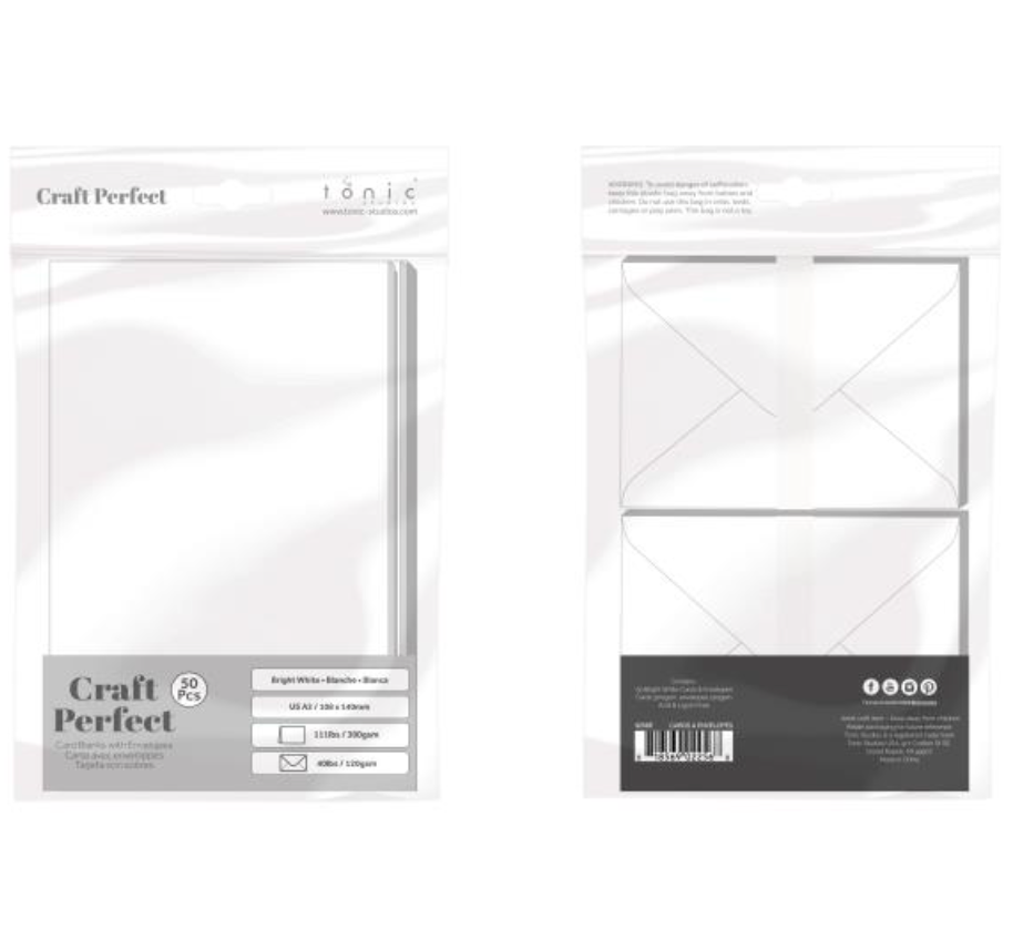 Craft Perfect Card Blanks US A2 50/Pkg