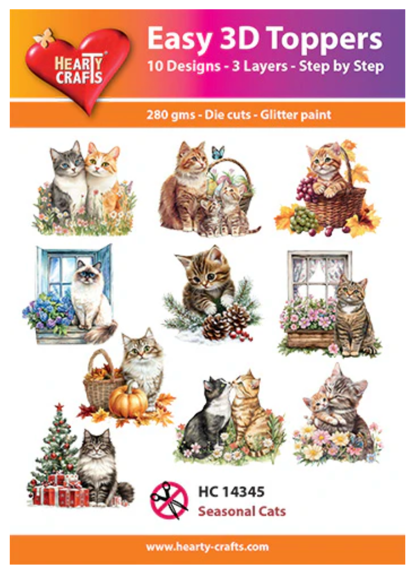 Easy 3D - Toppers Seasonal Cat