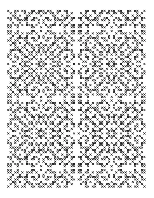 Petite Criss Cross Press Plate