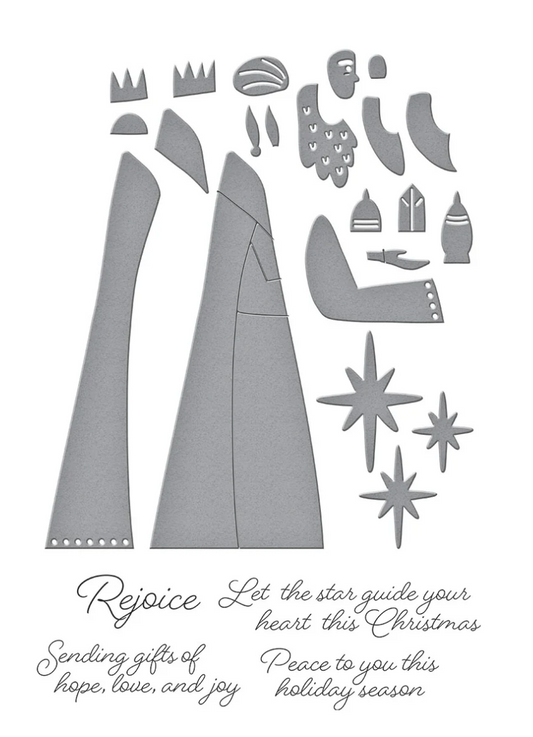 The Three Magi Stamp & Die Set