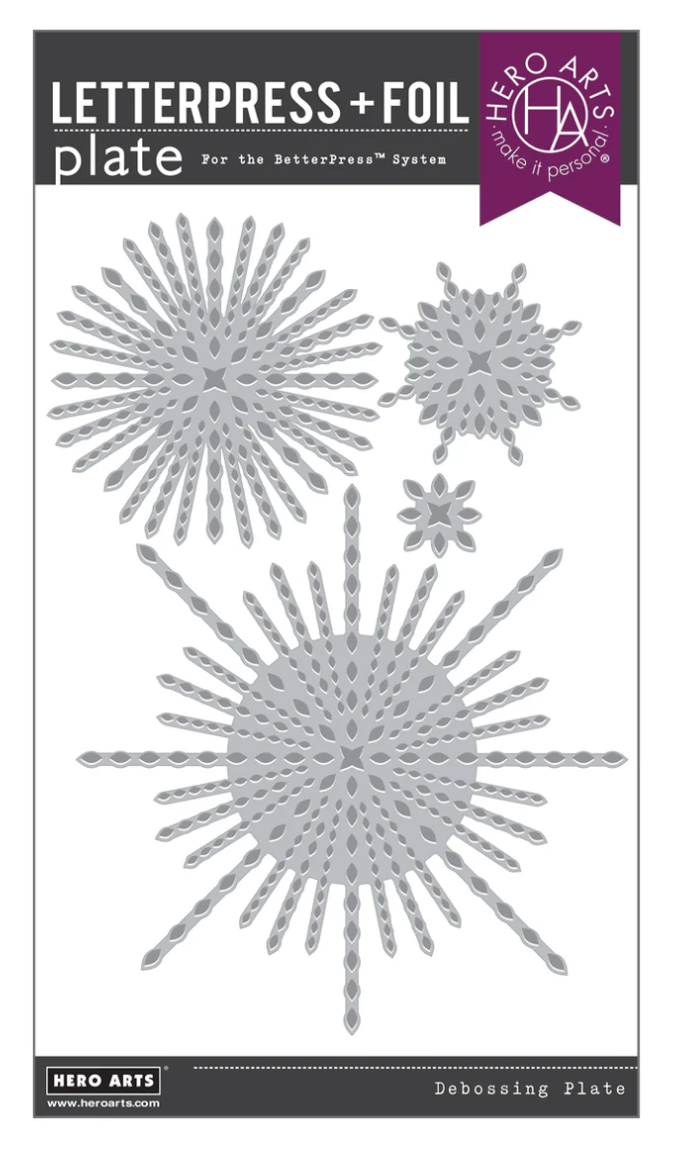 Hero Arts Starbursts Set BetterPress + Foil Plate