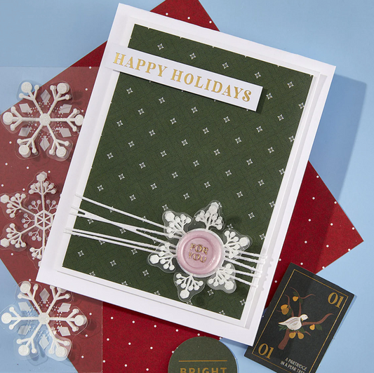 Merry Moments Dimensional Snowflakes