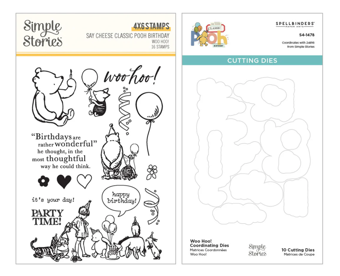 Woo Hoo! Clear Stamps & Dies Bundle