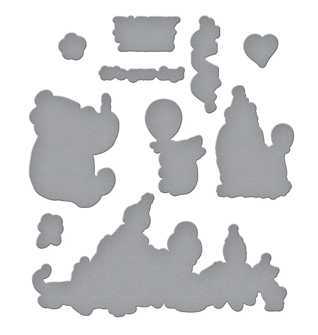 Woo Hoo! Clear Stamps & Dies Bundle