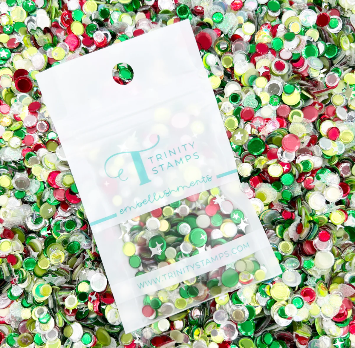 Trinity Stamps Classic Christmas - Confetti Embellishment Mix