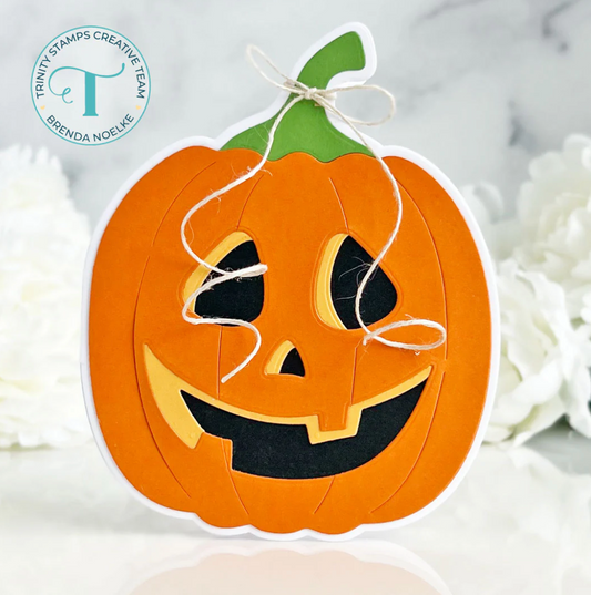 Trinity Stamps Pumpkin Shaped Card Die Set