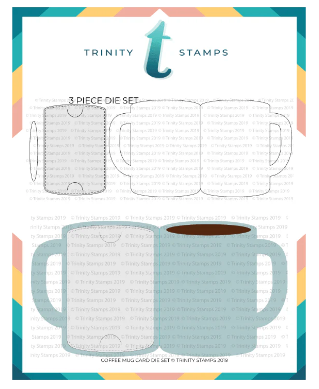 Coffee Mug Card Die Set