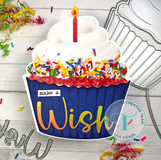 Trinity Stamps Cupcake Card Die Set