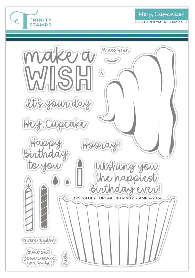 Hey There Cupcake Stamp & DIe Set